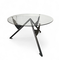 Philippe Starck / 1984 for François Mitterrand’s private office / President M / black dining table frame / Baleri