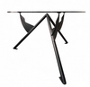 Philippe Starck / 1984 for François Mitterrand’s private office / President M / black dining table frame / Baleri