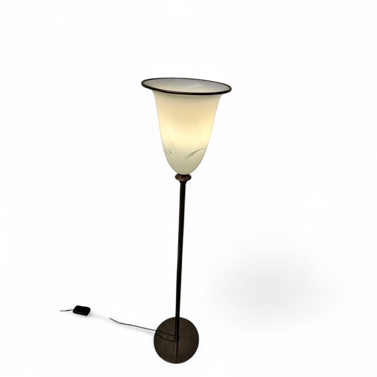 Vintage Primavera Floor Lamps in Murano Glass by Barovier & Toso / 1970s