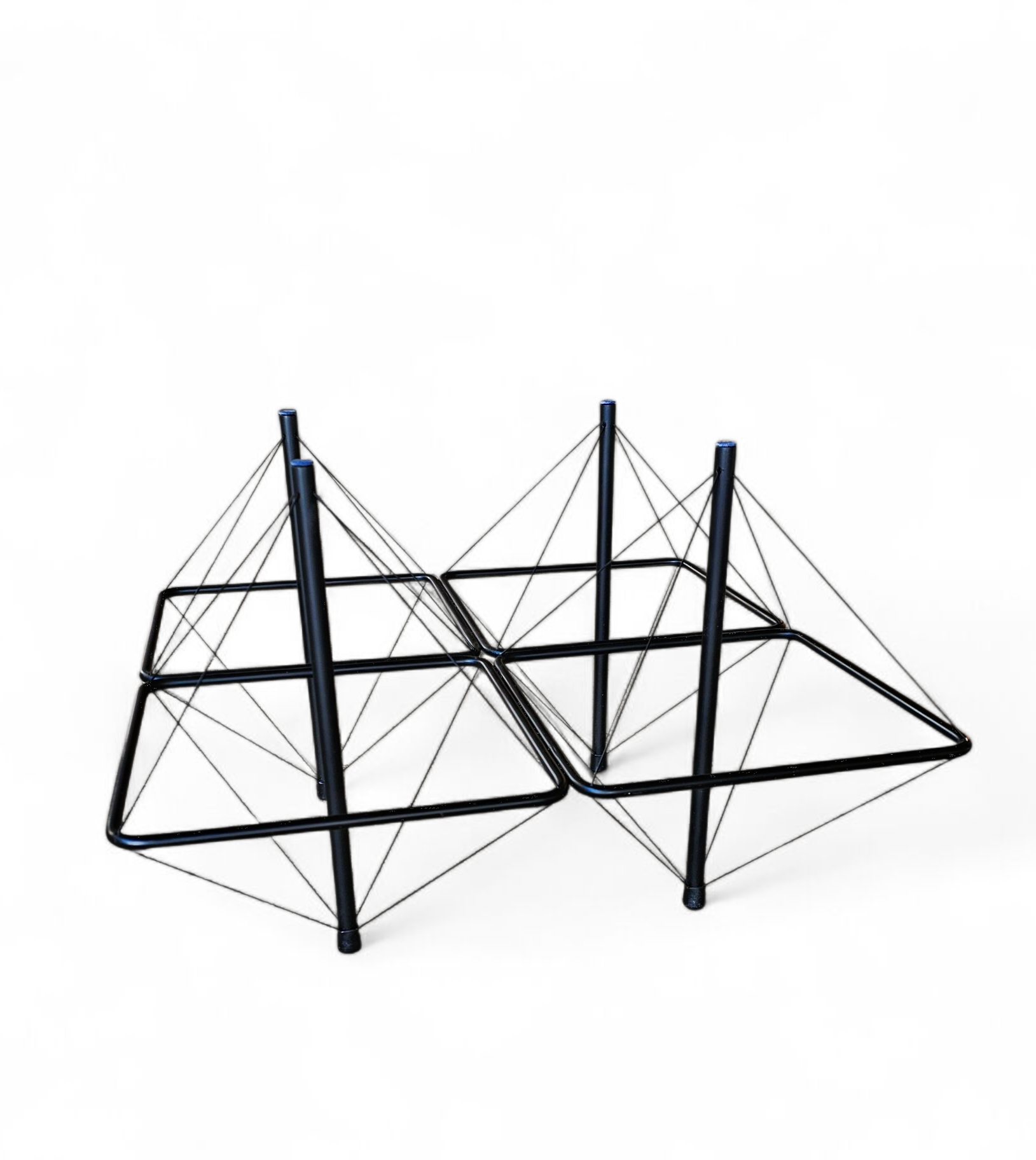 Rare wire coffee table 1980s