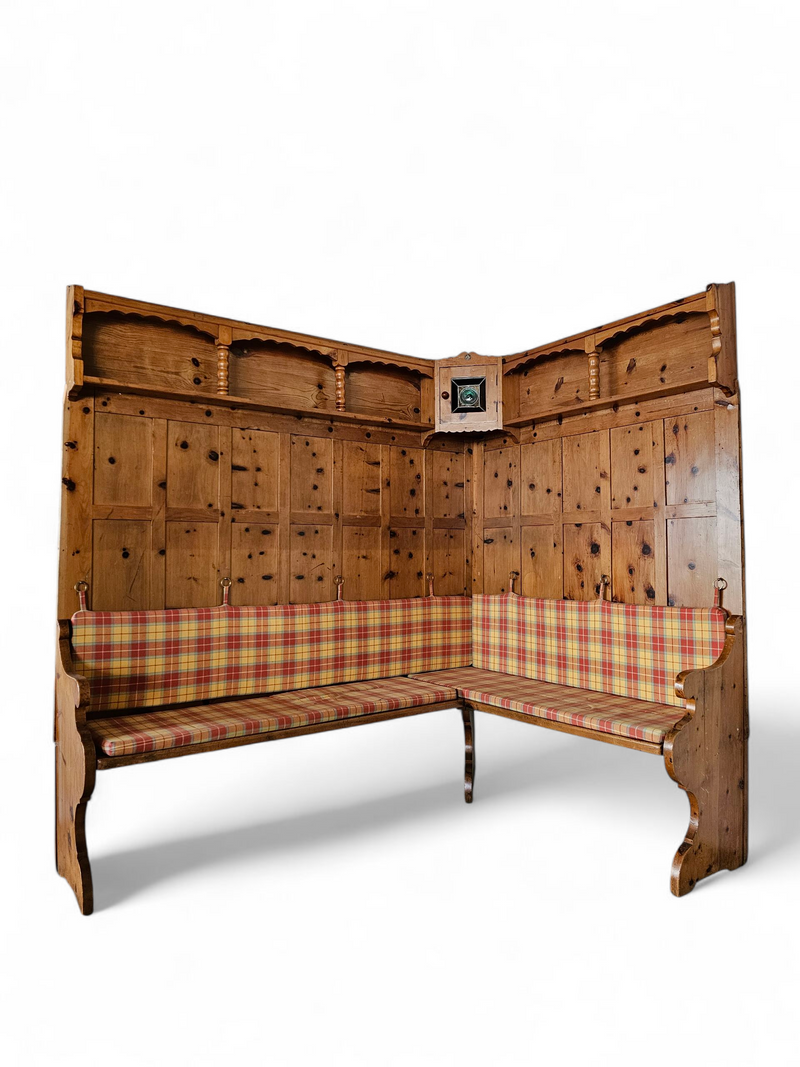 Tiroler corner panels and corner bench 1950s