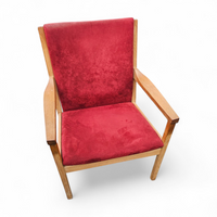 Danish spindle arm chair 1960s