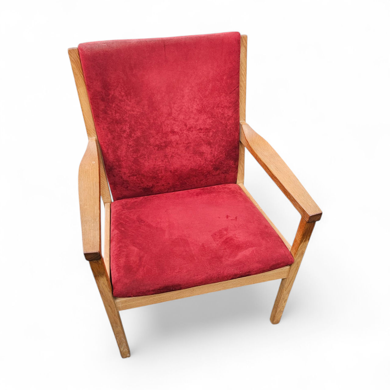 Danish spindle arm chair 1960s