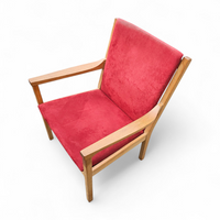 Danish spindle arm chair 1960s