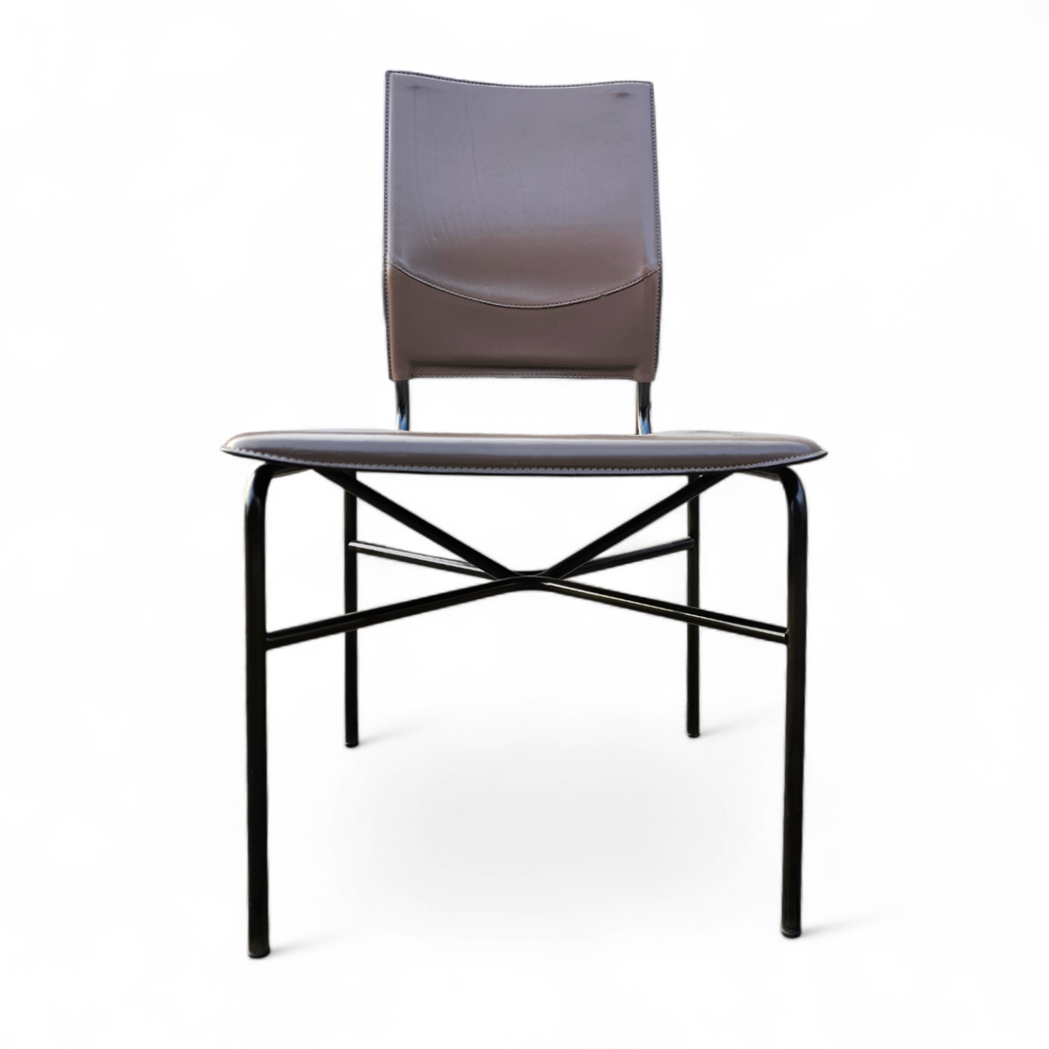 6 x Dining chairs designed by Ross Littell / Matteo Grassi