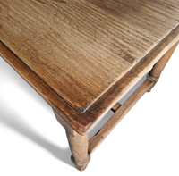 Solid oak French farmhouse Dining table / desk / 1900s
