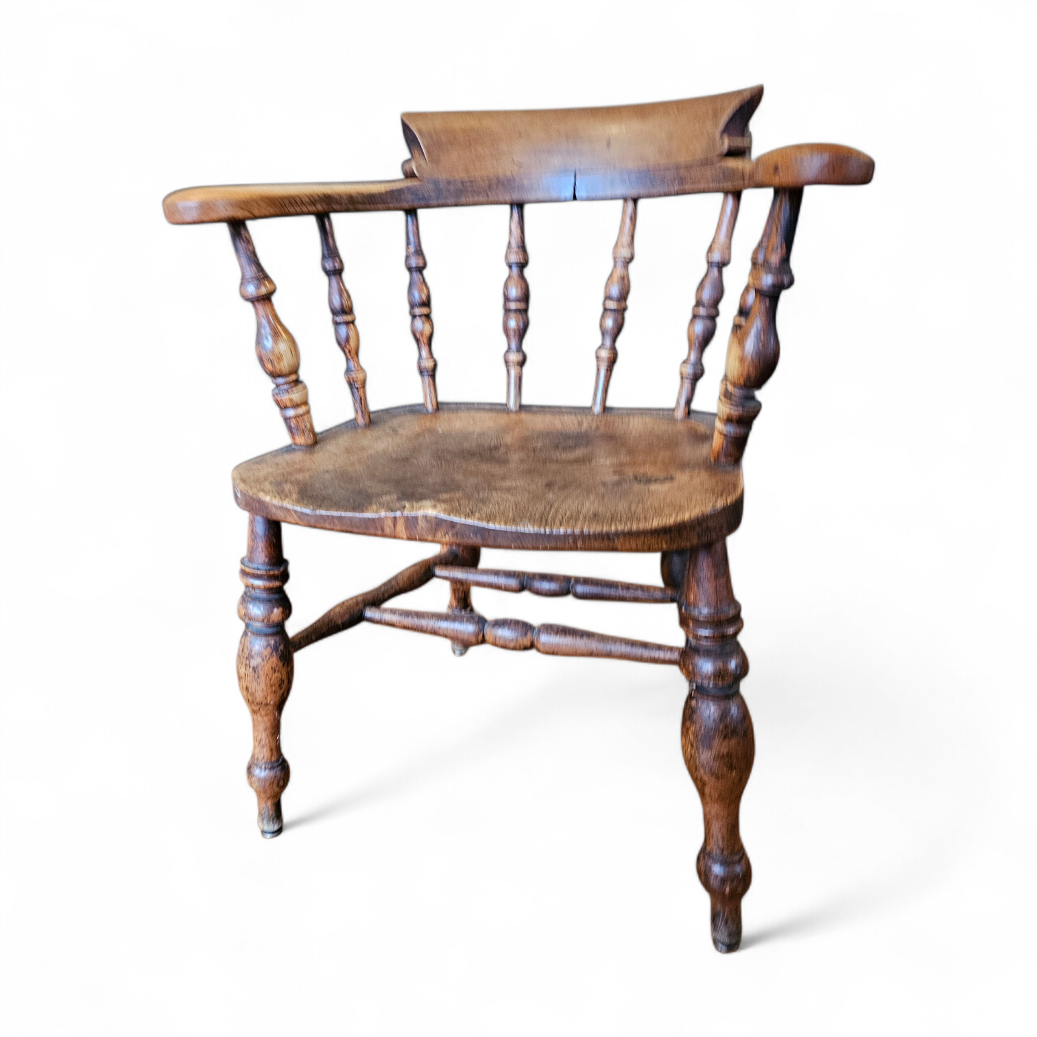 Antique Victorian Captains Chair