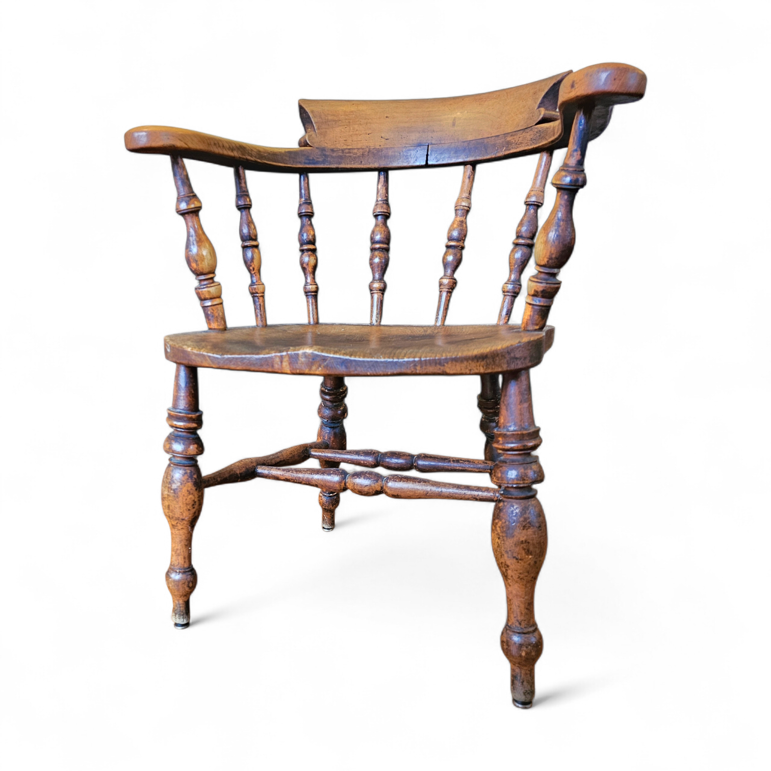 Antique Victorian Captains Chair