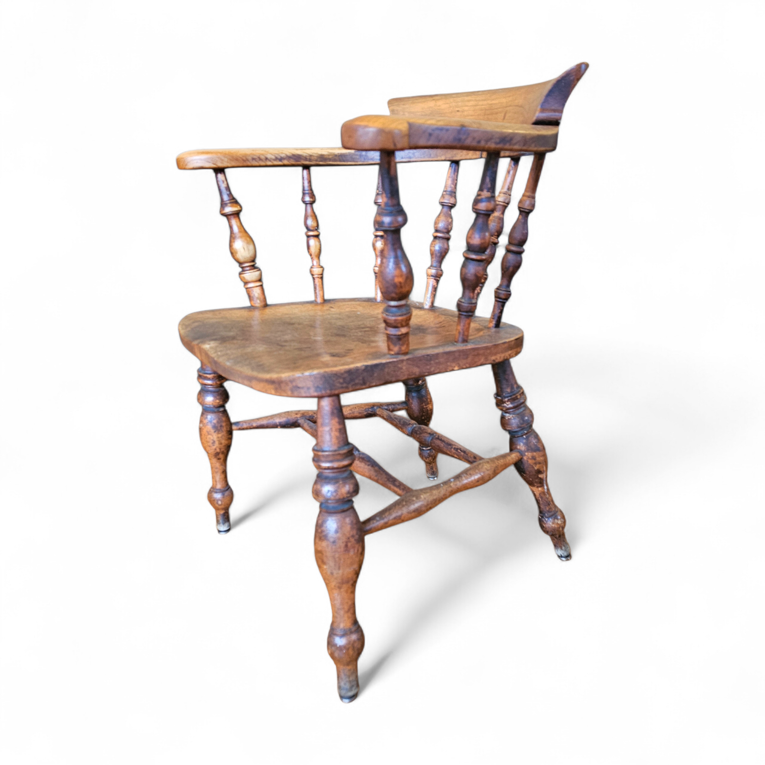 Antique Victorian Captains Chair