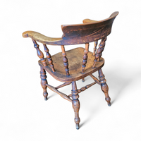 Antique Victorian Captains Chair