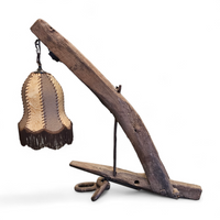 Farmhouse / agricultural tools / floorlamp 1960s