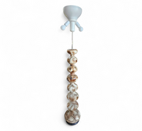 Vintage ceramic bubble floor lamp Kaiser Leuchten
Floorlamp

Height 164
Depth 30
Width 30

Ceramic base

Height 116