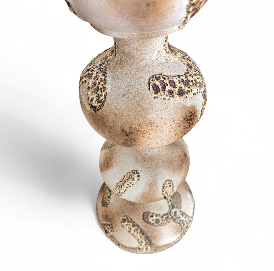 Vintage ceramic bubble floor lamp Kaiser Leuchten
Floorlamp

Height 164
Depth 30
Width 30

Ceramic base

Height 116