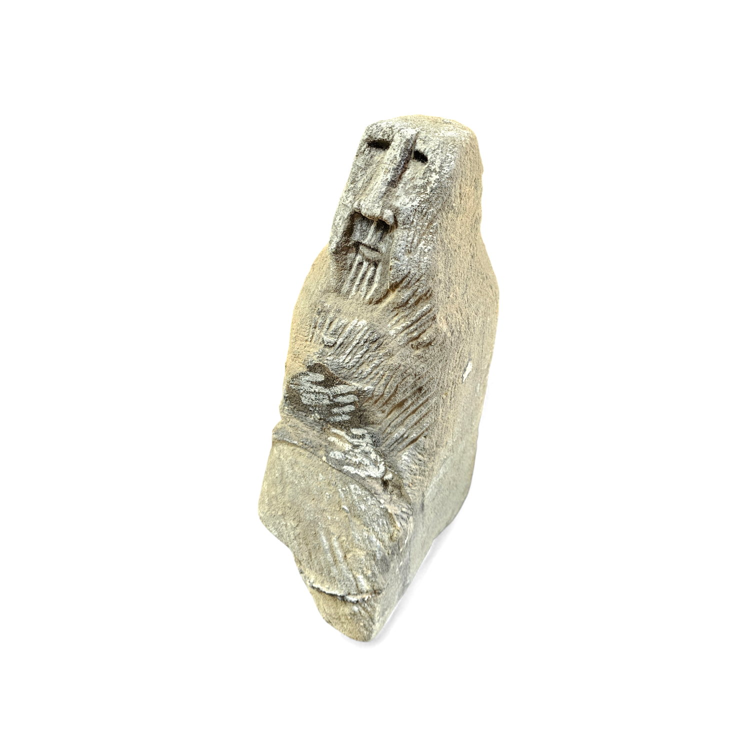 2 x stone sculptures by Dutch Artist Ad Maas