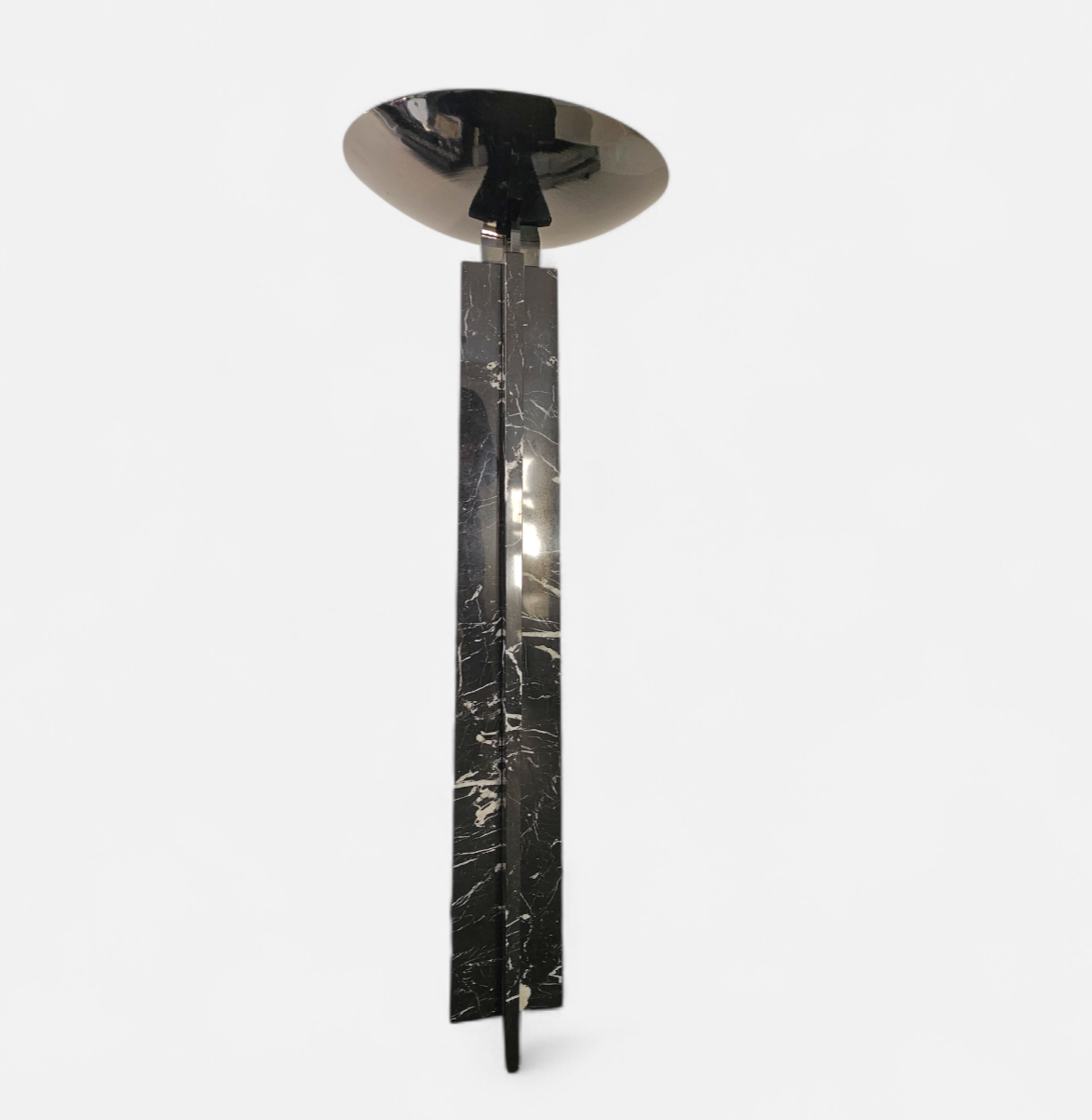 2 x Wagneriana marble floor lamp by Lella and Massimo Vignelli / 1980s