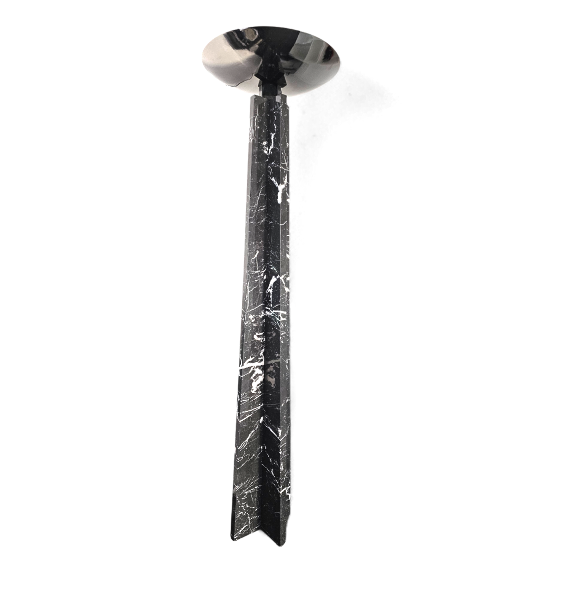 2 x Wagneriana marble floor lamp by Lella and Massimo Vignelli / 1980s