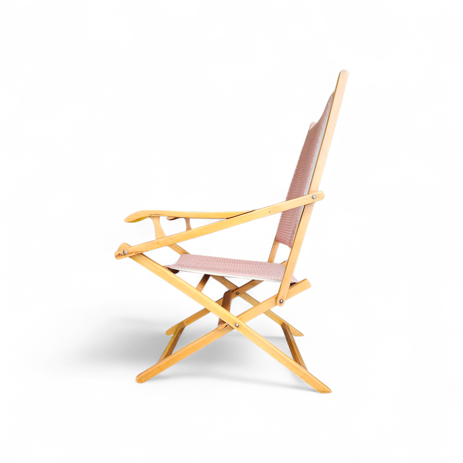Foldable deck chair / 1950s