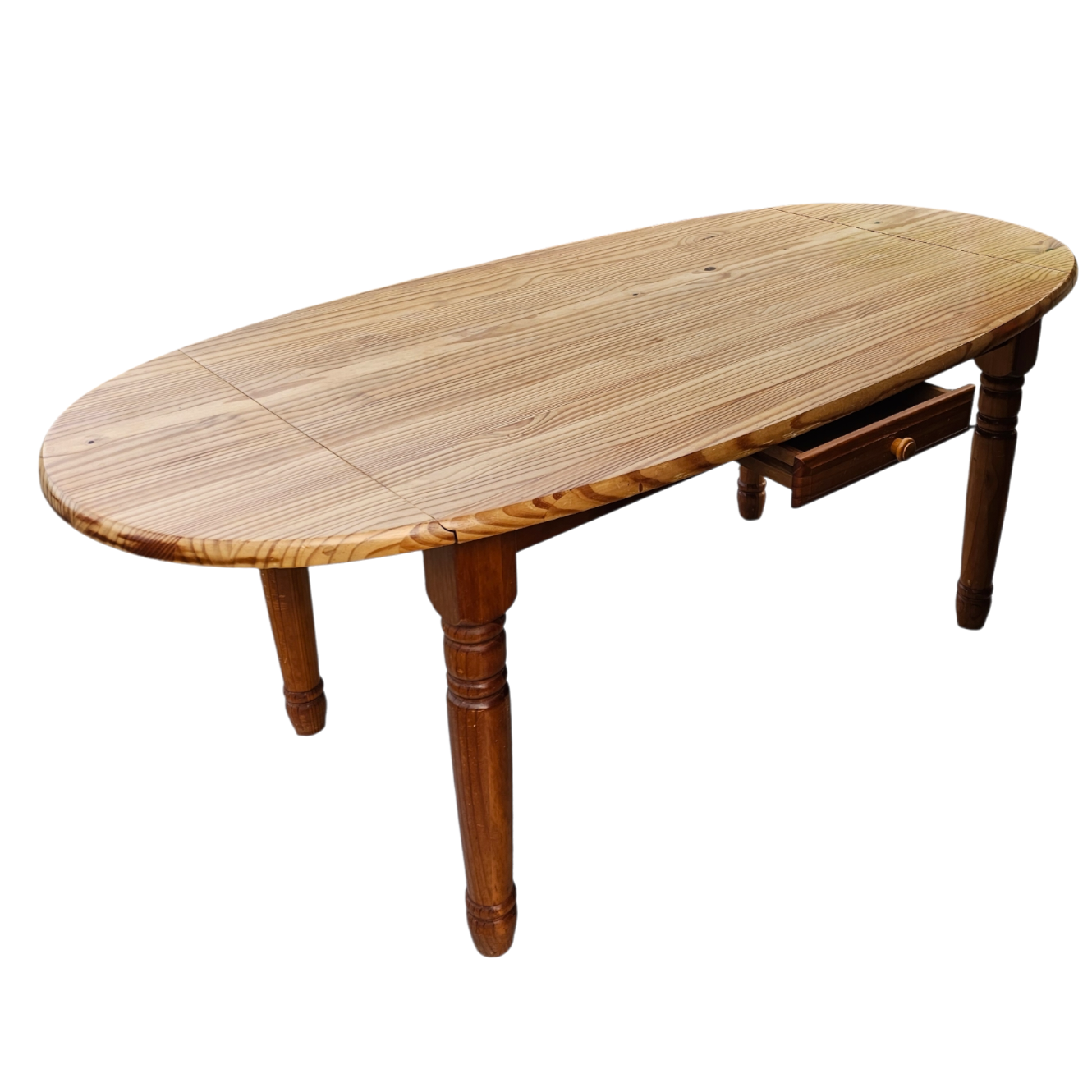 Extendable pine Dining table 1970s