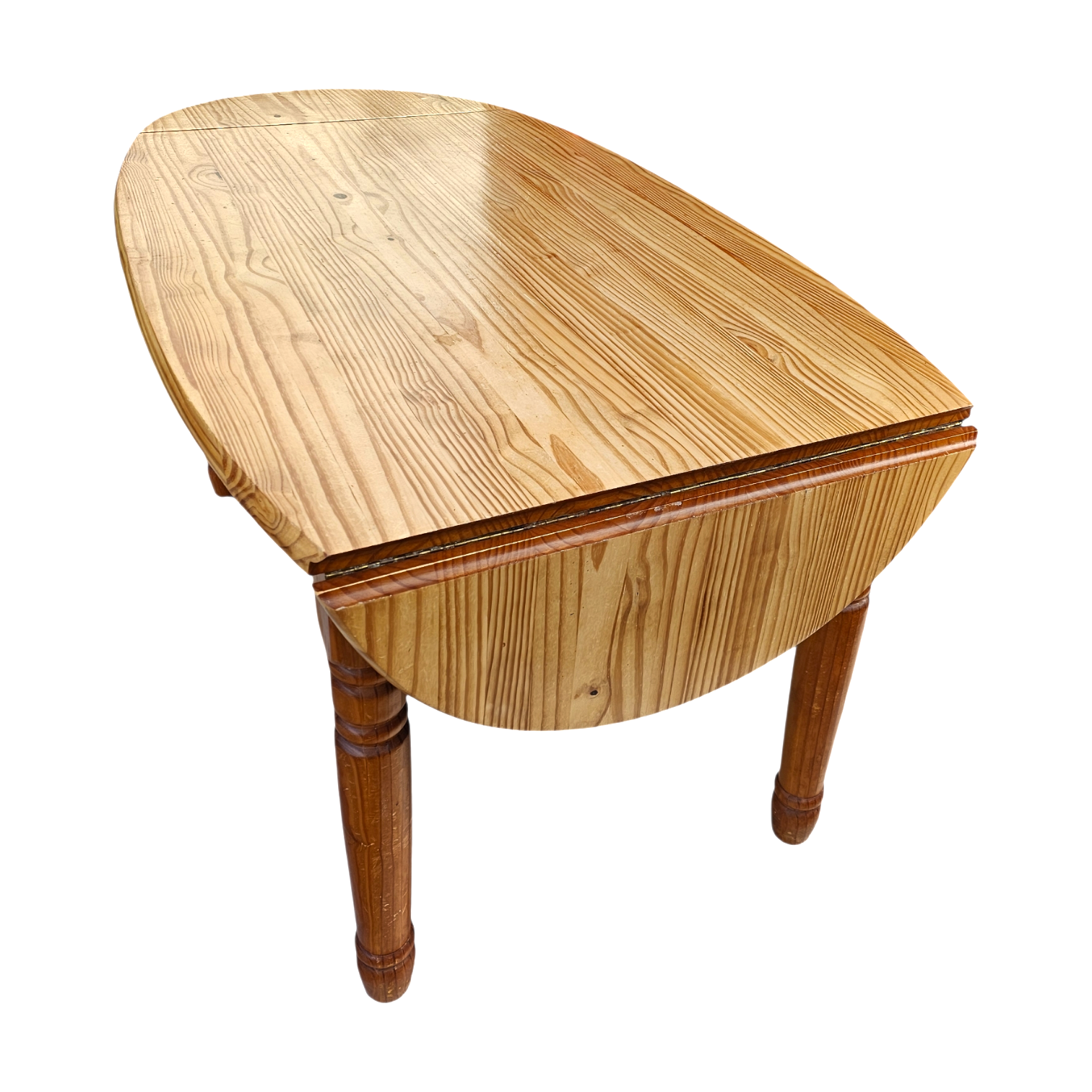 Extendable pine Dining table 1970s
