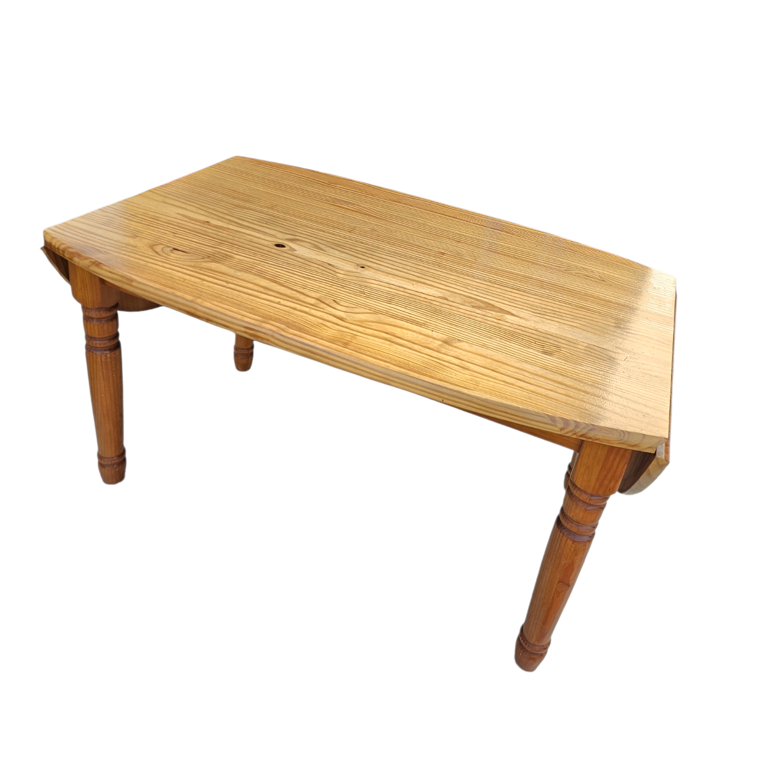 Extendable pine Dining table 1970s
