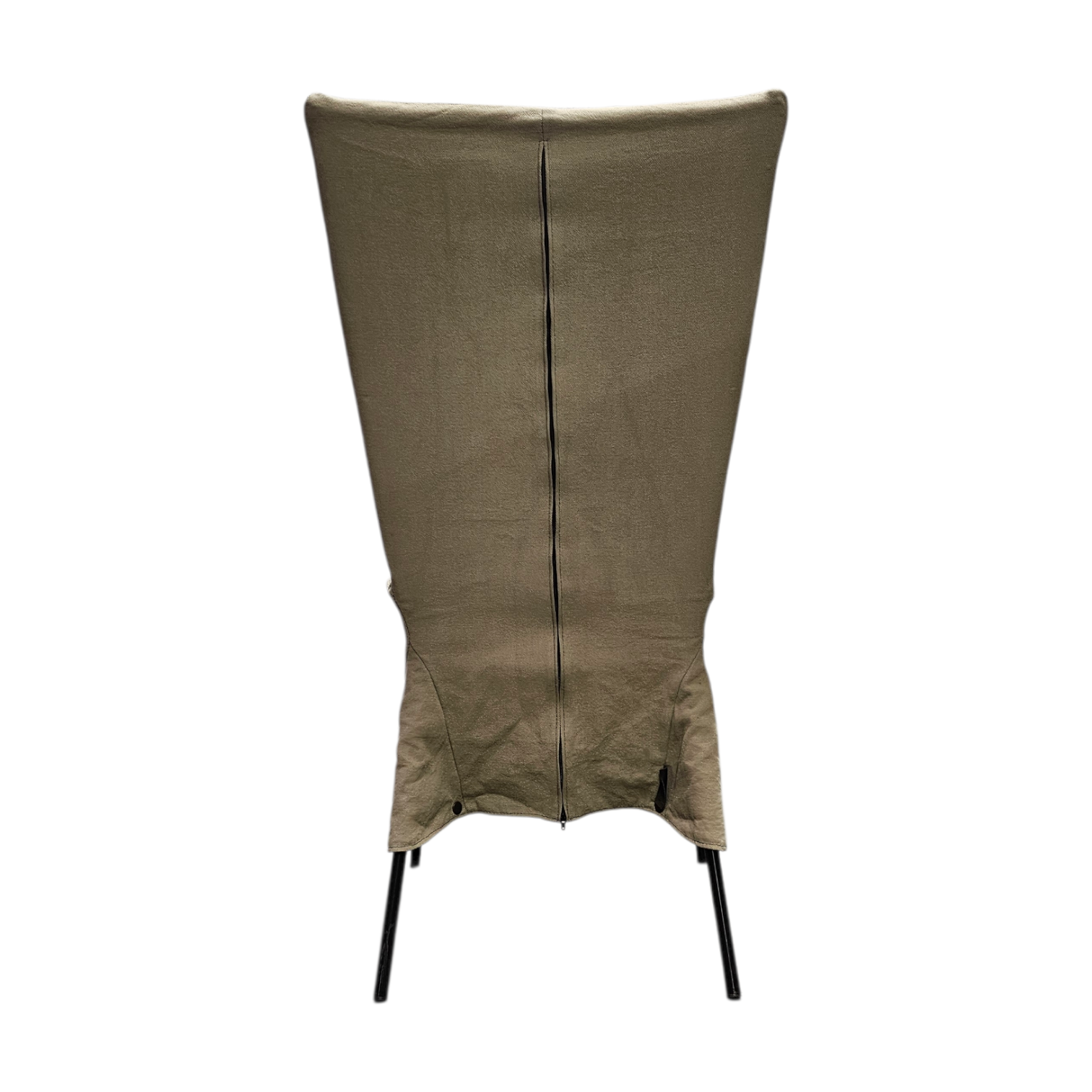 2 x Gerard van den Berg canvas dining chair