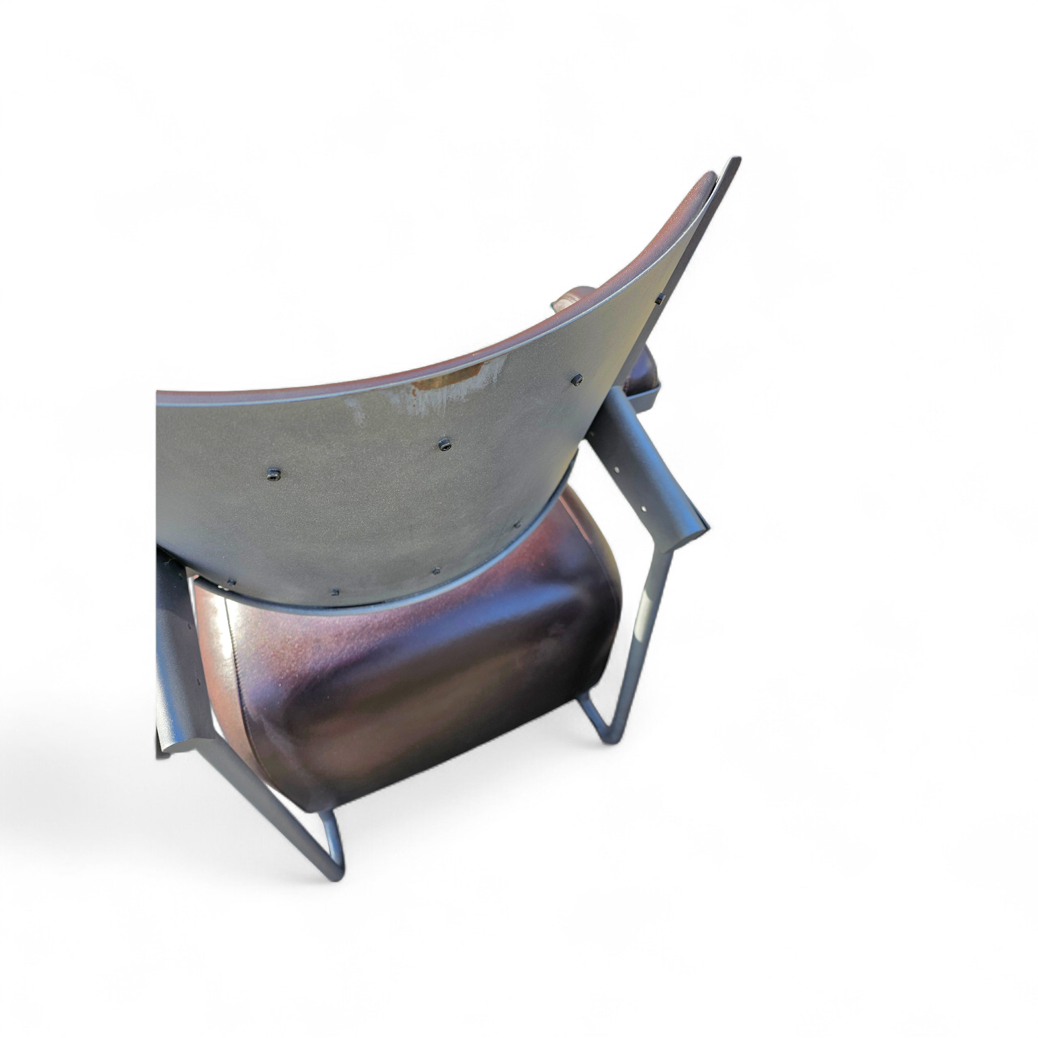 3 x Oscar armchair by Harri Korhonen for Inno Interior Oy / brown leather / 1980s