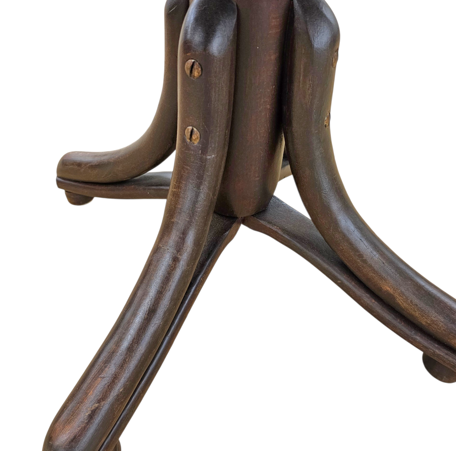 Viennese Secessionist / Art Nouveau  Style Bentwood Swivel Desk Chair 

Width 60 
Depth 55
Height 82 
Seat height 48 cm