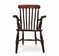 19th Century Elm country high slat back chair with a fabulous colour and patina