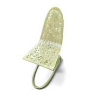 Plastic / polyester hand made chair / 1990s