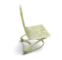 Plastic / polyester hand made chair / 1990s