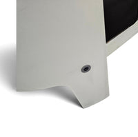 Bz49 sofa by Hans Ell for 't Spectrum / 1970 / dark brown leather