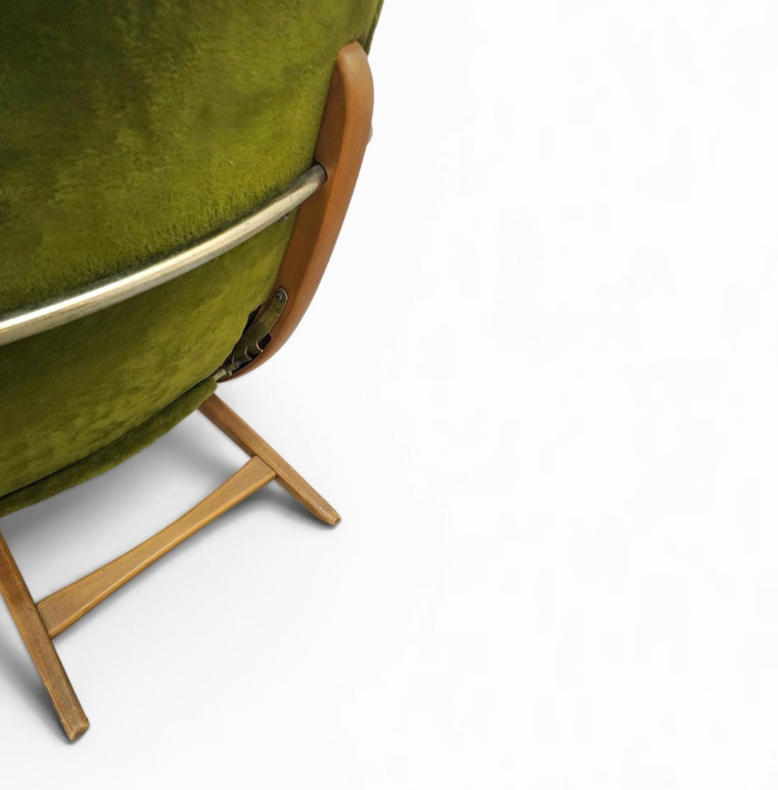 2 x 20th-century vintage design reclining  armchairs