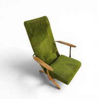 2 x 20th-century vintage design reclining  armchairs