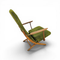 2 x 20th-century vintage design reclining  armchairs
