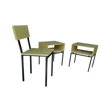 2 x nightstand / matching chair by Kuperus / model Horatio /  1960s