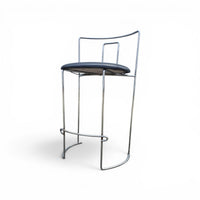 2 x Gaja stool by Kazuhide Takahama for  Simon Gavina / black leather