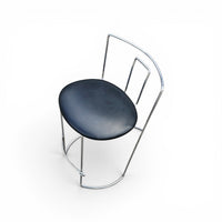 2 x Gaja stool by Kazuhide Takahama for  Simon Gavina / black leather