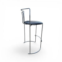 2 x Gaja stool by Kazuhide Takahama for  Simon Gavina / black leather