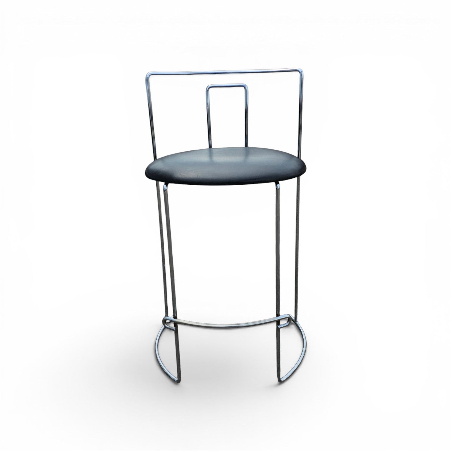 2 x Gaja stool by Kazuhide Takahama for  Simon Gavina / black leather