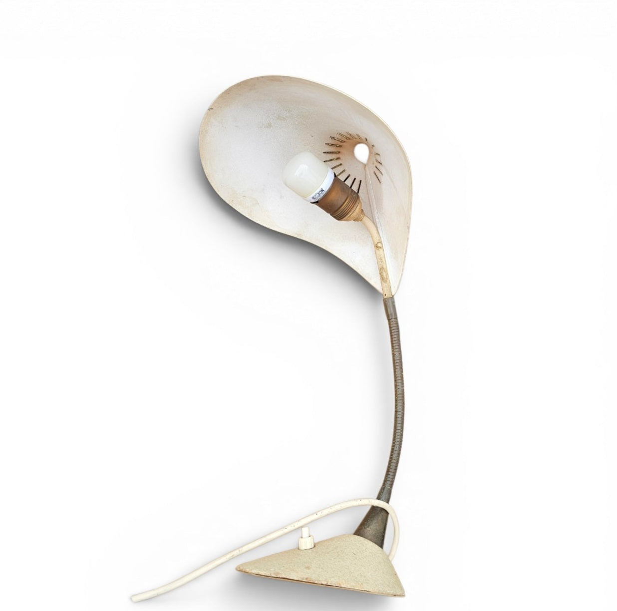 Beautiful rare German table lamp Cobra by Cosack Leuchten 1950s