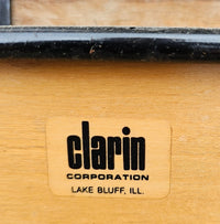 12 x Clarin Corporation folding chair / USA 1920s