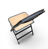 12 x Clarin Corporation folding chair / USA 1920s