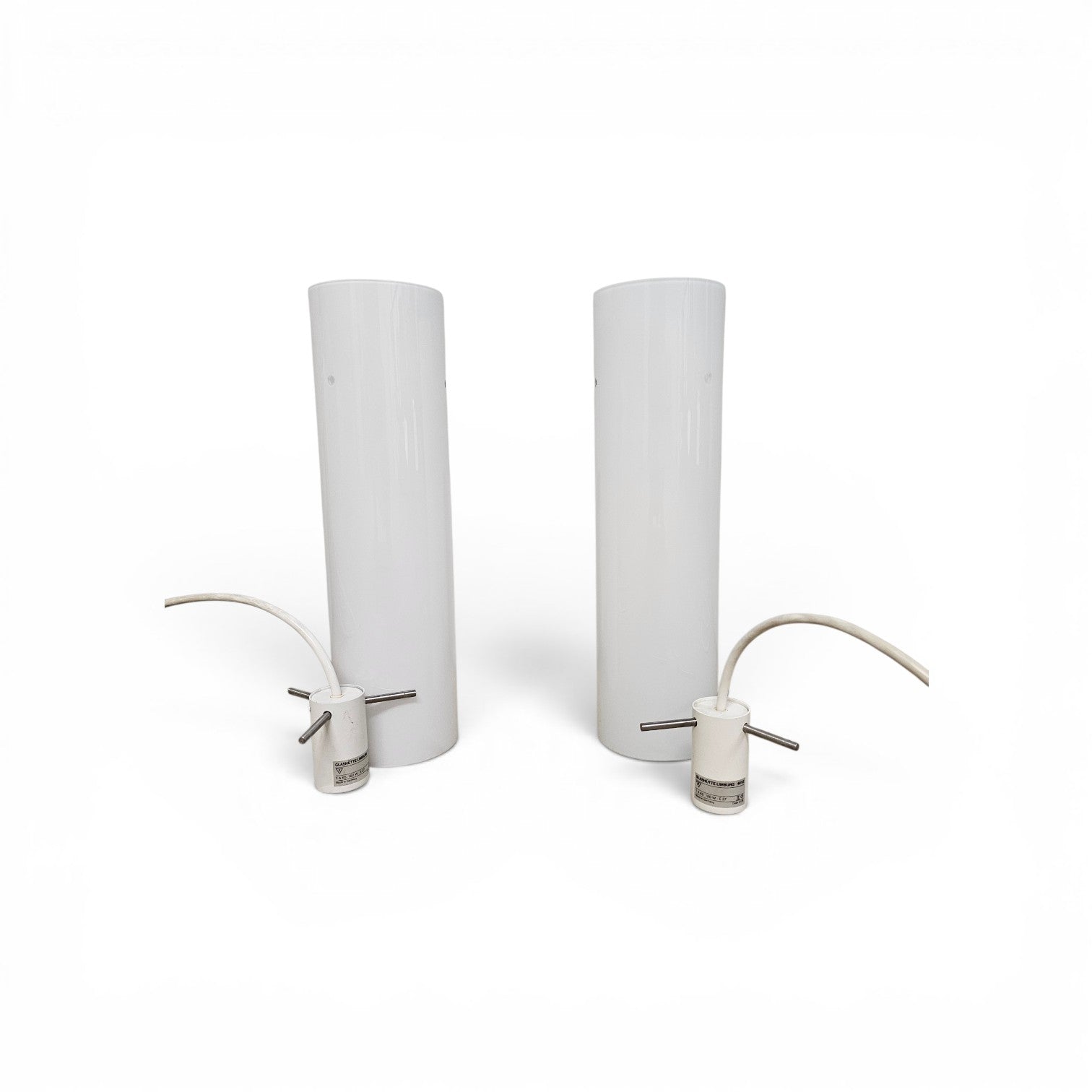 2 x Glashütte Limburg hanging lamp