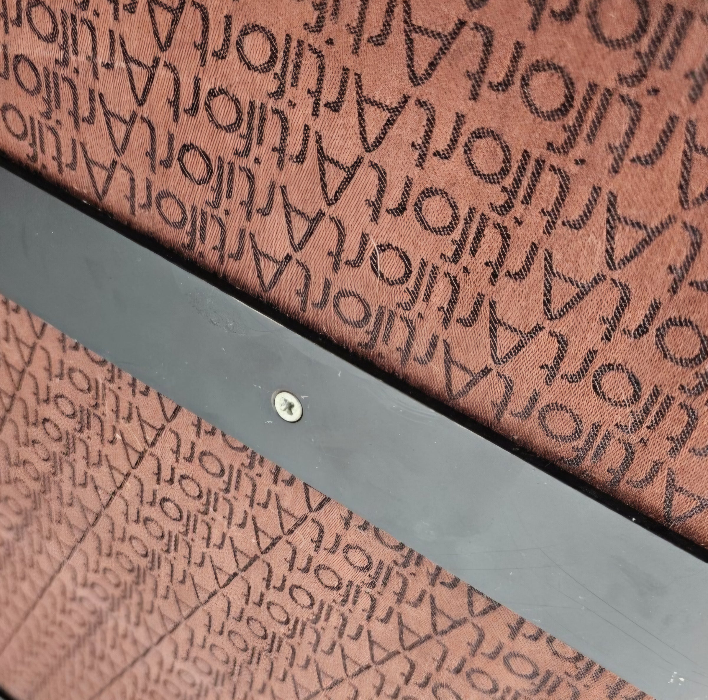 Artifort C684 sofa / designed by Kho Liang Ie / 1970s / black upholstery