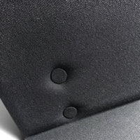 Artifort C684 sofa / designed by Kho Liang Ie / 1970s / black upholstery