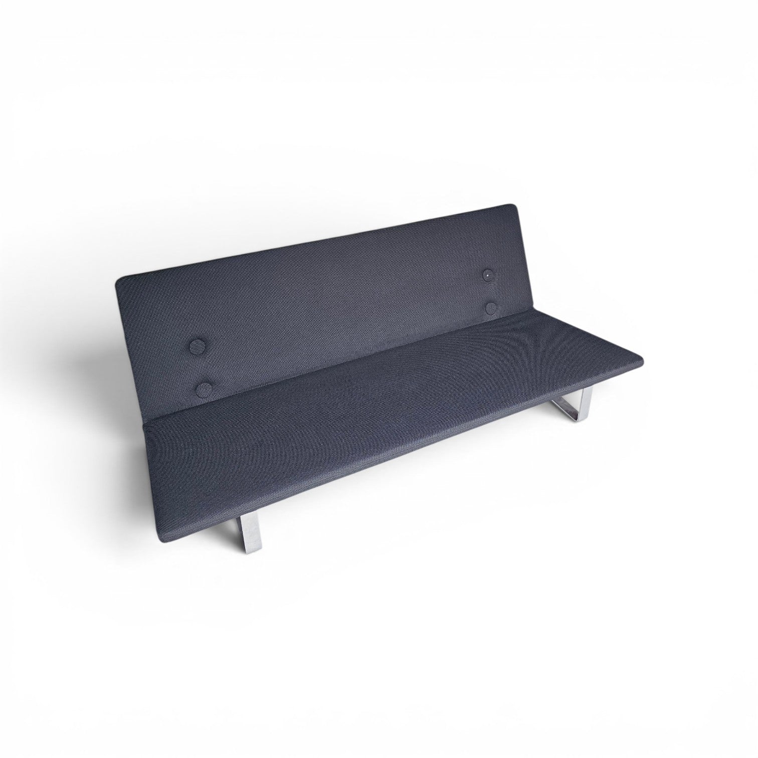 Artifort C684 sofa / designed by Kho Liang Ie / 1970s / black upholstery