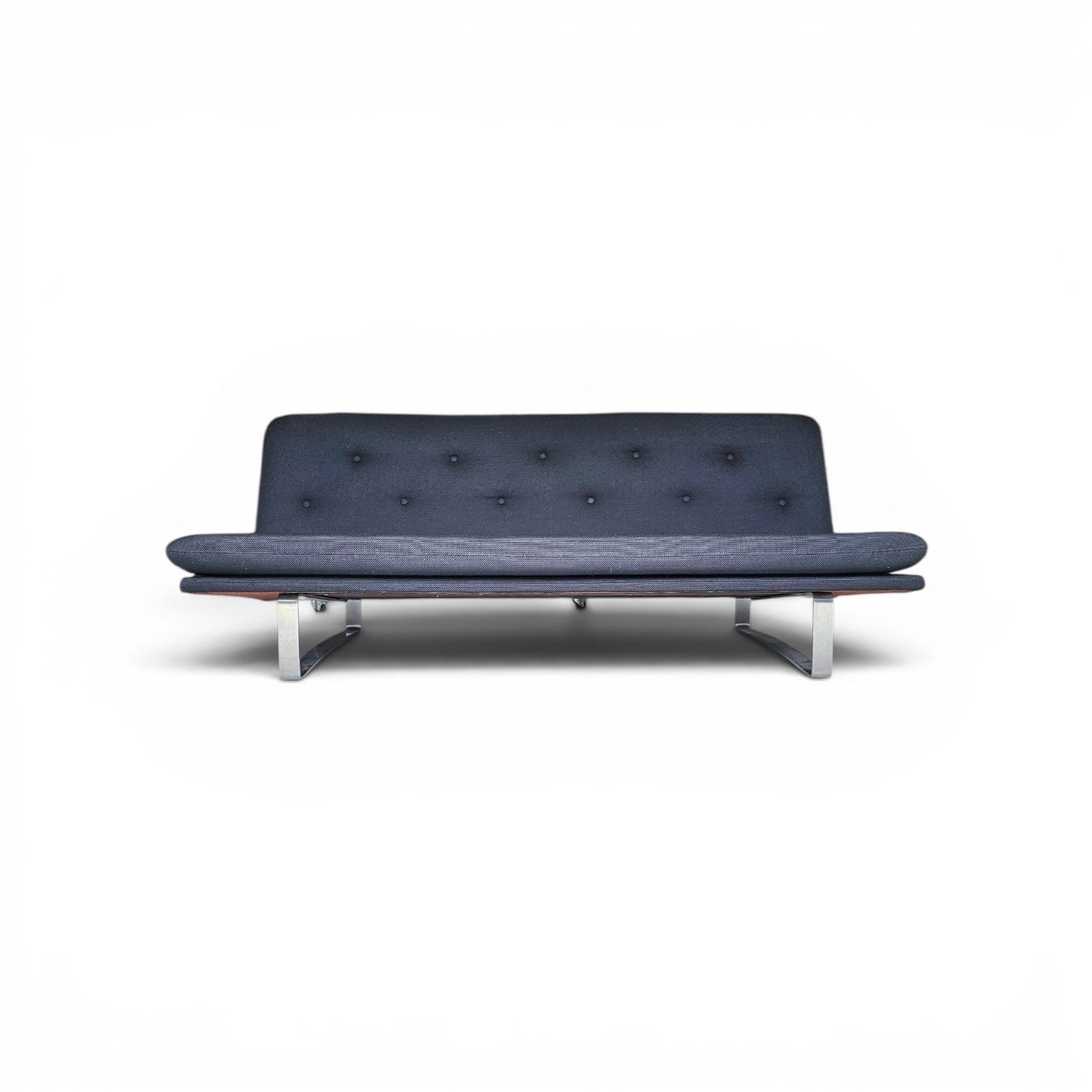 Artifort C684 sofa / designed by Kho Liang Ie / 1970s / black upholstery