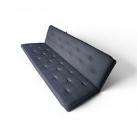 Artifort C684 sofa / designed by Kho Liang Ie / 1970s / black upholstery