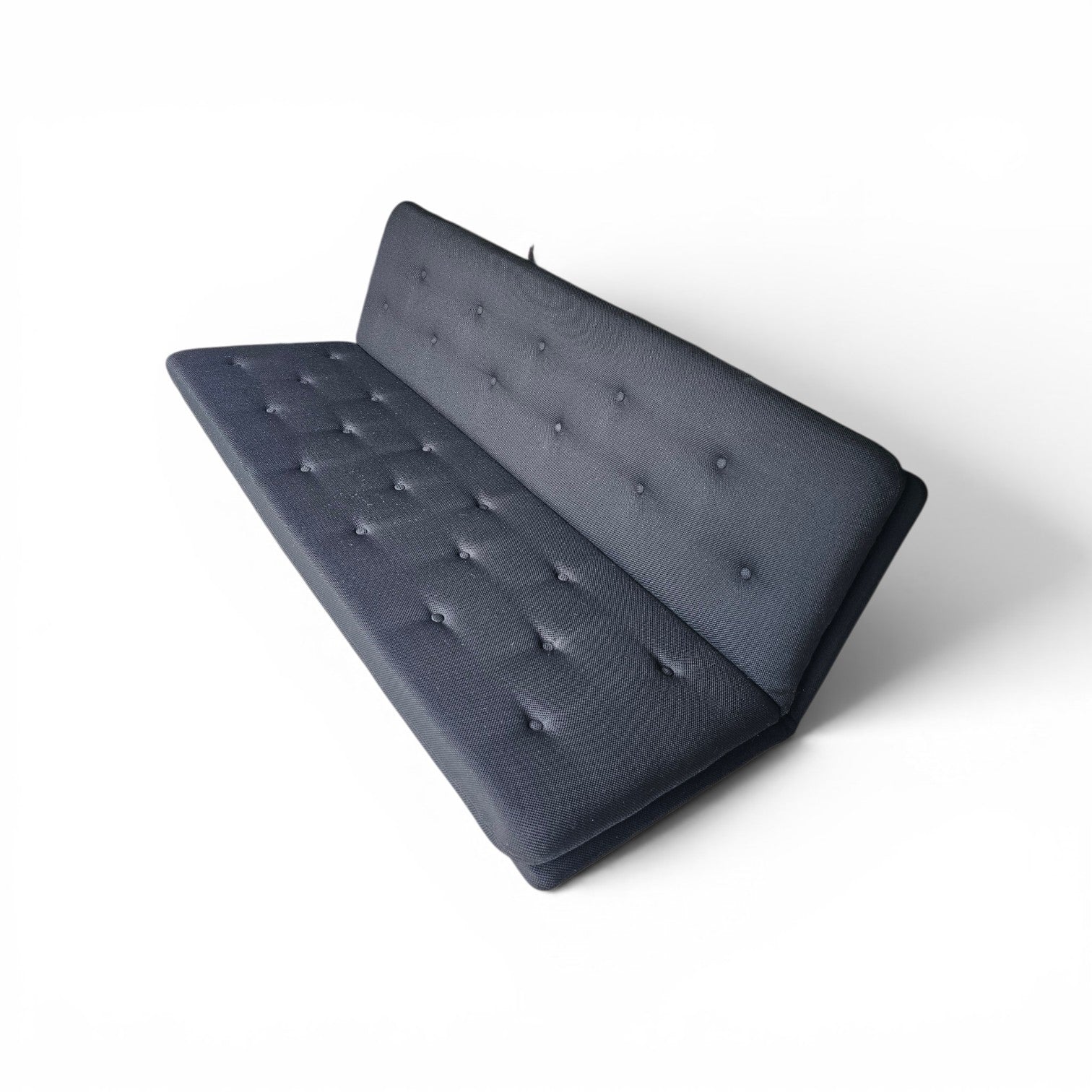 Artifort C684 sofa / designed by Kho Liang Ie / 1970s / black upholstery