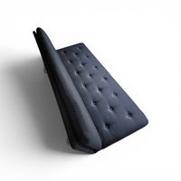 Artifort C684 sofa / designed by Kho Liang Ie / 1970s / black upholstery